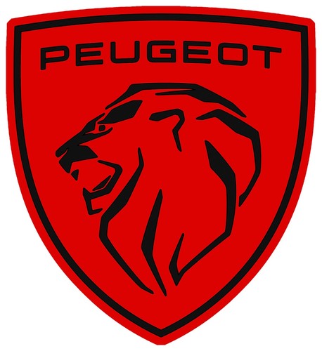 Sticker logo peugeot lion - sticker,