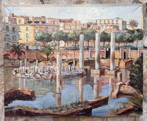 Quadro pozzuoli tempio di - quadro,