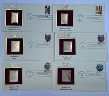 Francobolli replica oro 22kt