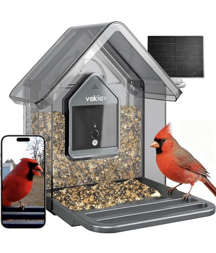 Vakiav smart bird feeder - feeder, con