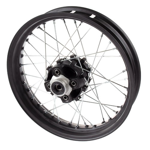 Ruota posteriore nera x - 17,