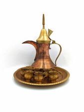 Set caffettiera araba ottone