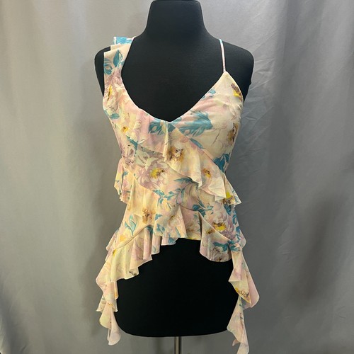 Top blusa zara tulle - blusa,