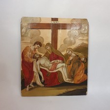 Antico Dipinto Su Tavola