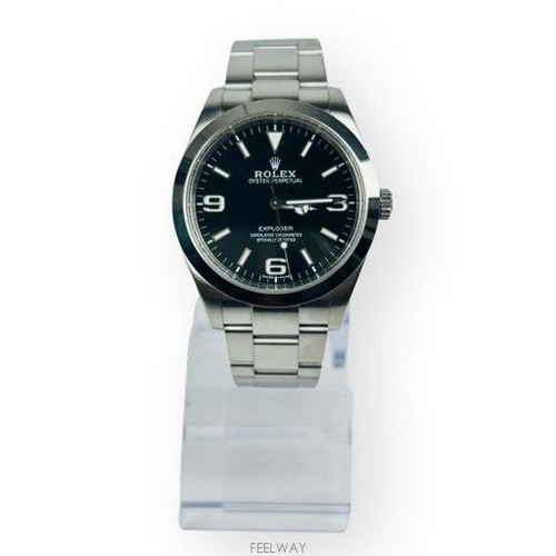 Rolex explorer steel - explorer, men's