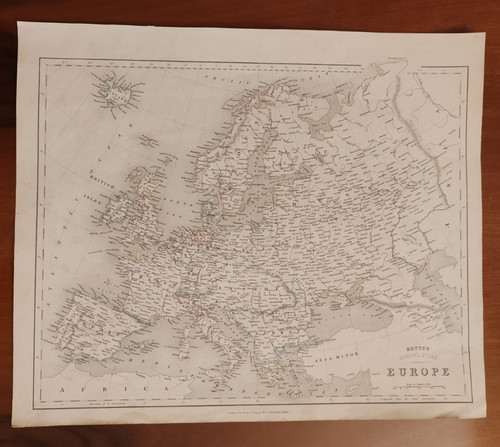 Europa antica mappa carta - europa,