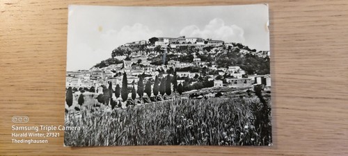 Cartolina gerace panorama - gerace,