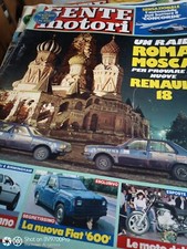 GENTE MOTORI - 64 pz VECCHIE RIVISTE ANNI 70 80 - VARI NUMERI E ANNI DISPONIBILI