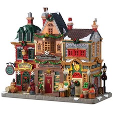 Mrs. Cratchit's Christmas Shoppes Caddington Village Lemax Cod 55314
