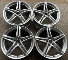 4 CERCHI IN LEGA ORIGINALI 18" AUDI S4 A4 8W 8W0601025EC 8x18 ET40 RUOTA LIBERA