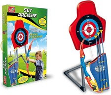 Set Arciere Bambini con Arco Frecce Ventosa e Bersaglio – Gioco Outdoor