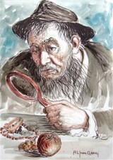 ALFONSO GRASSI ( 1918- 2002 ) - Acrilico su cartoncino, cm 70x50 - cornice