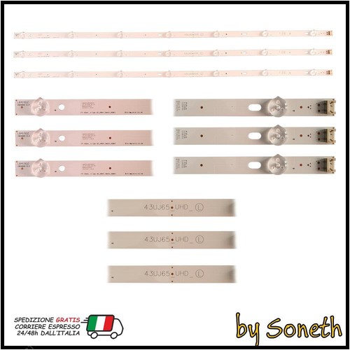 Kit barre led per 43 - per, lg