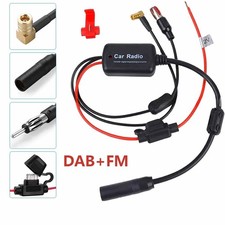 Antenna DAB Auto Splitter Amplificatore SMB DIN DAB+ Adattatore Radio Antenna Auto XY