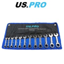 US PRO 12 Pezzi Set di Chiavi