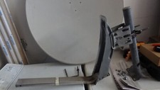 1 Parabola 80 cm satellitare buona condizione sat finder LNB cavo
