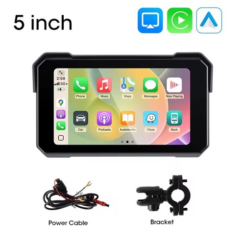 Schermo moto carplay - schermo, 5"