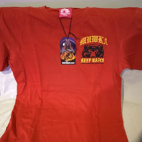Mishka shirt uomo - mishka, rossa