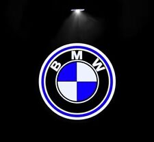 2 PROIETTORI LOGO LUCI LED PORTE SOTTOPORTA CON LOGO AUTO BMW *