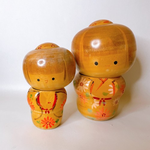 Set bambole kokeshi - 2,