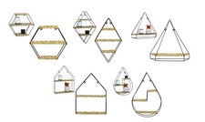 Scaffali galleggianti metallo