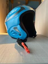 Casco Sci Lange Regolabile Azzurro Made In Italy Per Ragazzo Bambino/a