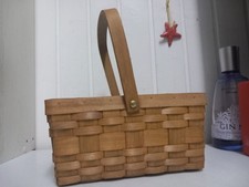 Cesto Cestino Portaoggetti Anni 90 In Trama Intrecciata *Da Collezione