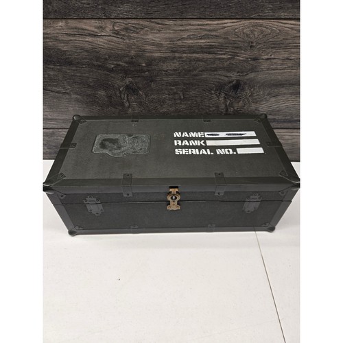 Baule portaoggetti militare