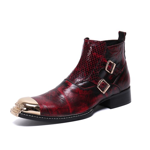 Stivaletti western pelle da - stivaletti,