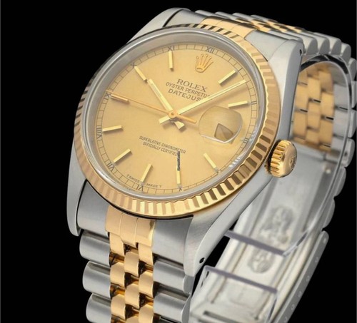 Rolex datejust bicolore oro - 36,