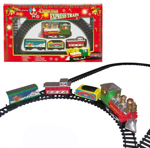 Set treni natale - set, con