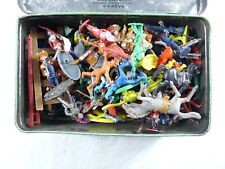 LOTTO DI SOLDATINI VINTAGE COWBOY WESTERN NARDI HONG KONG ANNI '60