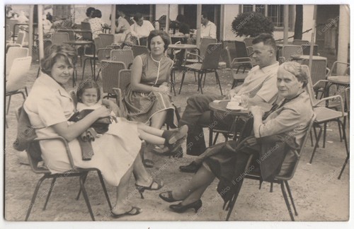 Rppc italia foto cartolina - italia,