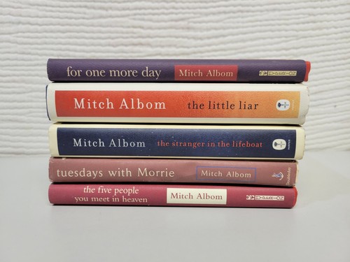 Lot mitch albom hardcover - lot, 5