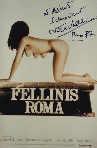 Federico fellini autografo - fellini,
