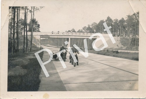 Foto moto epoca con sidecar - foto, d'epoca