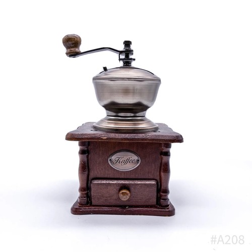 Macina caffè vintage legno - macina,