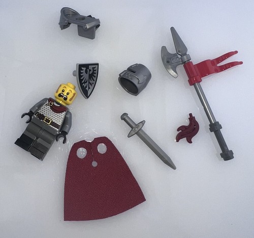 Lego black red falcon knight - black,
