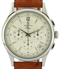 Zenith Prime Cronografo Uomo Acciaio Ref. 90/01.0016 420 scatola documenti da 12/95