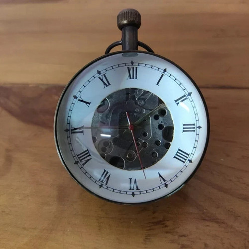Orologio tasca scheletro - orologio,