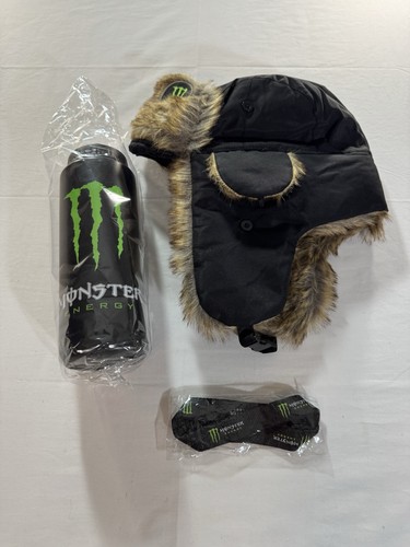 Monster energy one - monster, black