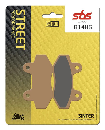 Sbs 814hs brake pad - sbs, sint