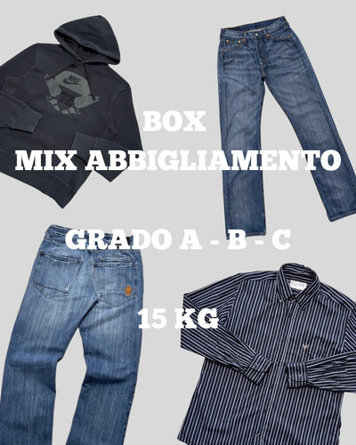Box stock lotto - box, abbigliamento