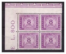 ITALIA 1956 - SEGNATASSE  8