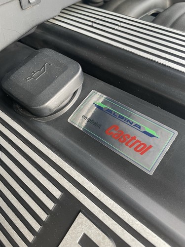 Adesivo motore bmw - motore, alpina