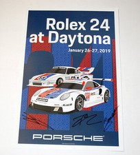 CARTOLINA EROE ROLEX 24 DAYTONA PORSCHE 912 2019
