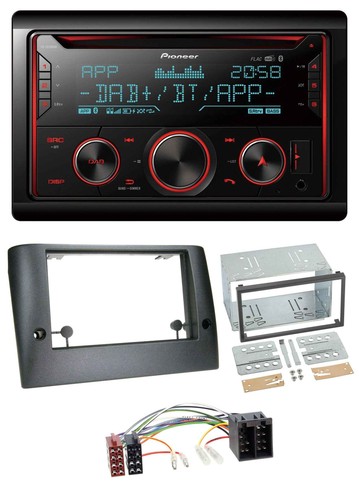 Pioneer 2din dab mp3 bluetooth - 2din,