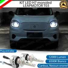 KIT MONO LED MONOLED H7 6500K CANBUS 12000 LUMEN LED XHP70 LEAPMOTOR T03