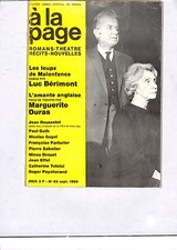 REVUE " A LA PAGE " BERLIOZ