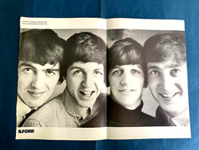 Poster - The Beatles - Dal calendario Ilford 1984 - originale